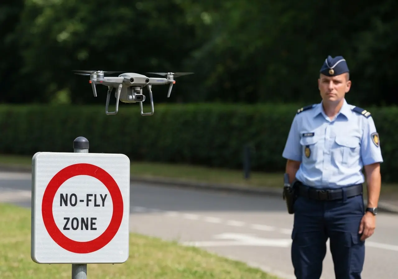 Amende vol drone zone interdite : montant et risques en 2026
